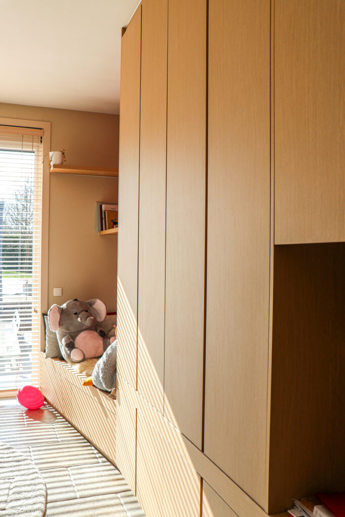 Maatkast in de living